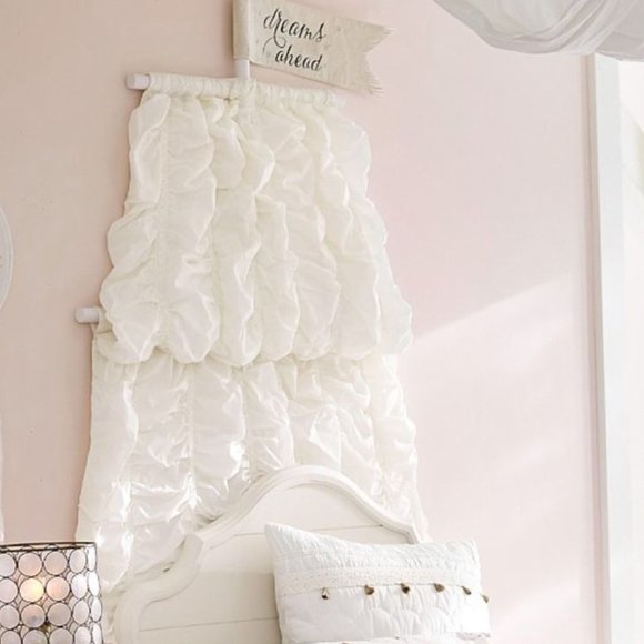 Rare Pottery Barn Kids Sweet Dreams Ahead Sail Wall Hanging Bed Kids Canopy. - Picture 5 of 5